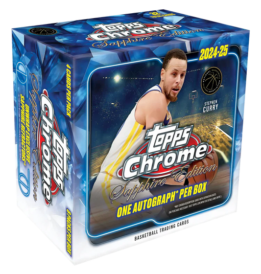 2024-25 Topps Chrome Sapphire Basketball