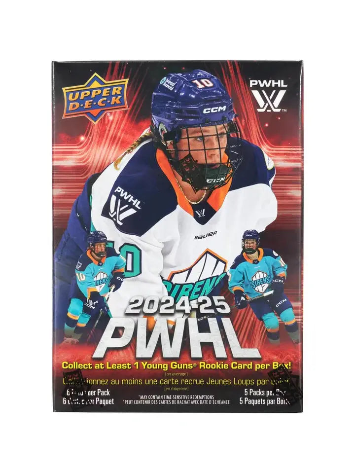 2024-25 Upper Deck PWHL Hockey Blaster Box