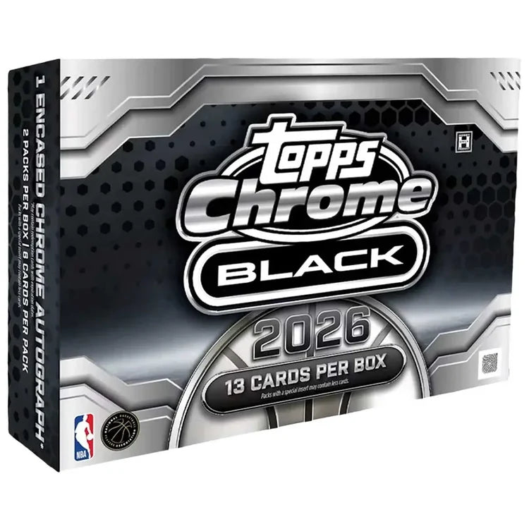 2025-26 Topps Chrome Black Basketball Hobby Box