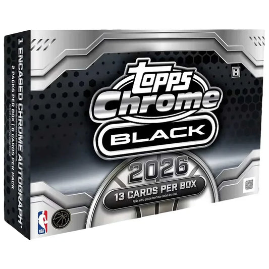 2025-26 Topps Chrome Black Basketball Hobby Box