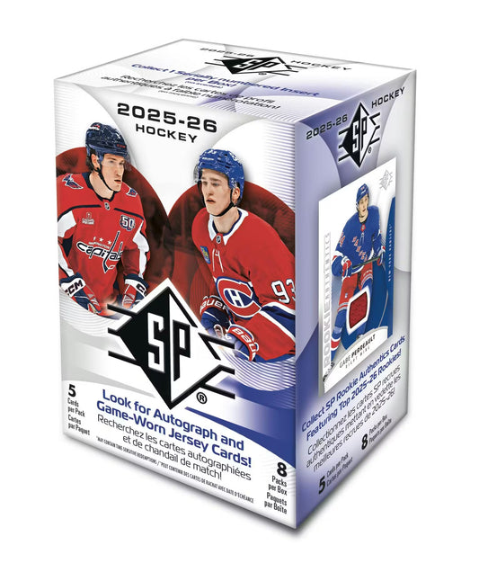 2025/26 Upper Deck SP Hockey 8-Pack Blaster Box