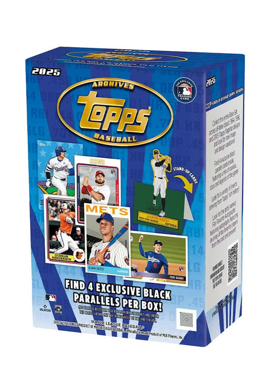 2025 Topps Archives Baseball 7-Pack Blaster Box