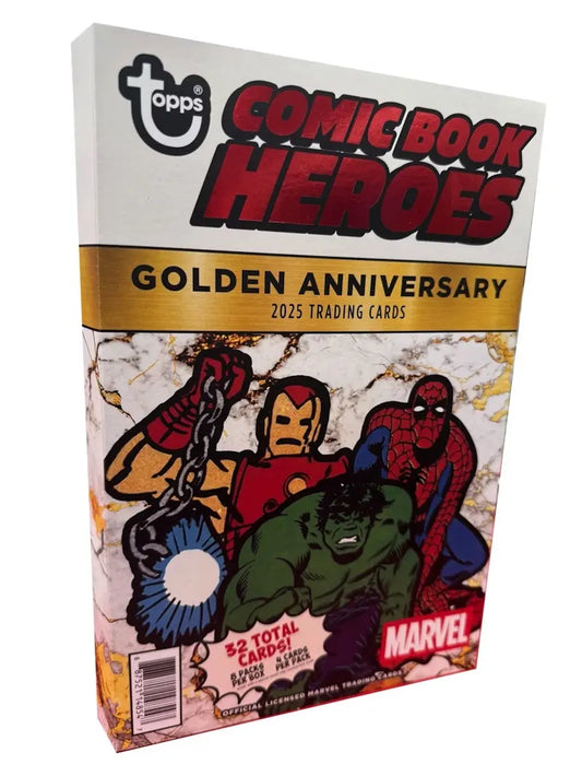 2025 Topps Marvel Comic Book Heroes 1975 Golden Anniversary Hobby Box
