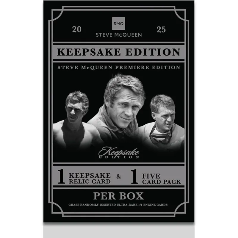 2025 Keepsake Steve Mcqueen Collection Hobby Box