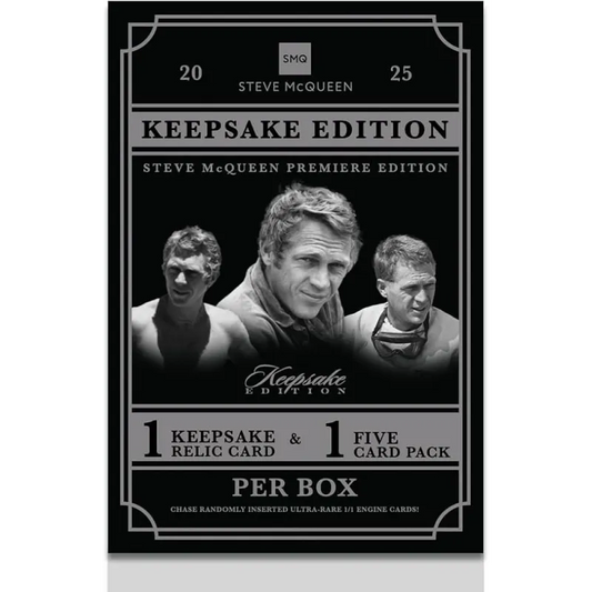 2025 Keepsake Steve Mcqueen Collection Hobby Box
