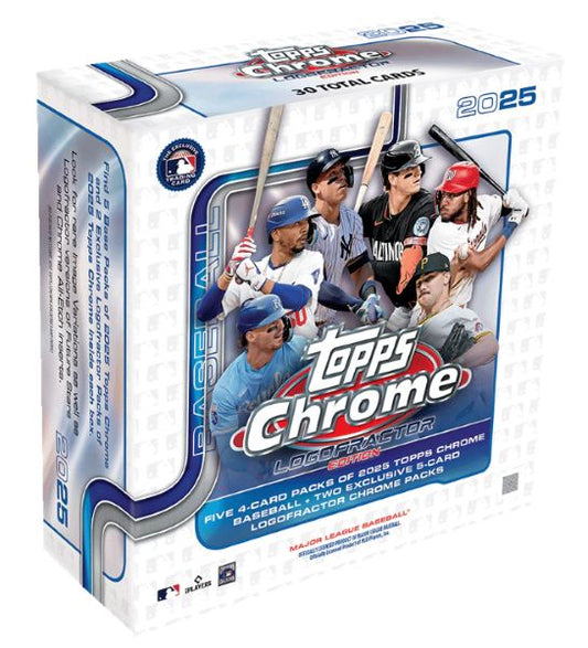 2025 Topps Chrome Baseball Logofractor Box