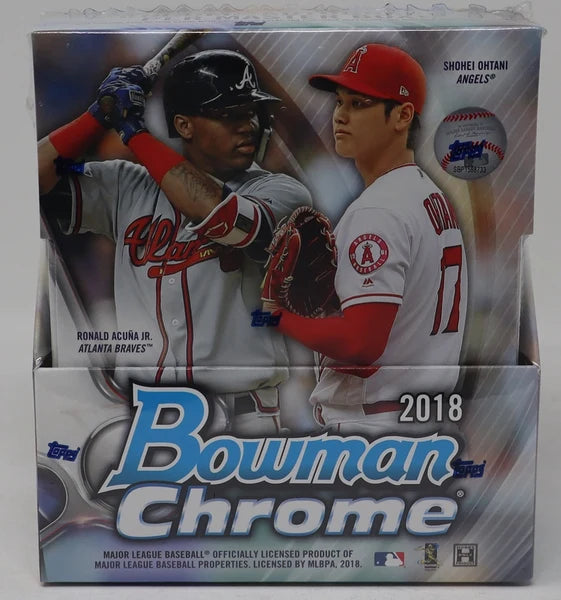2018 Bowman Chrome Baseball Hobby Box