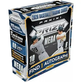 2026 Panini Prizm Baseball Mega Box (Pink Ice Prizms!)