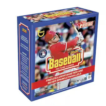 2026 Topps Heritage Baseball Mega Box