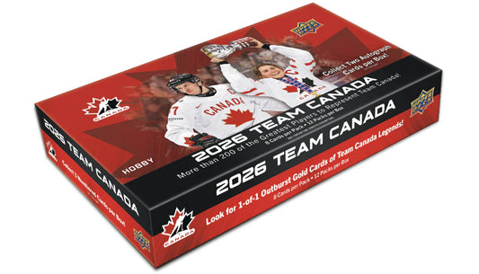 2026 Upper Deck Team Canada Hockey Hobby Box