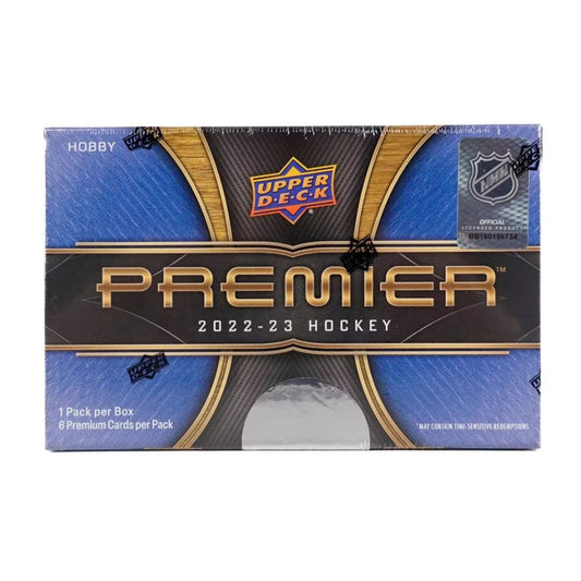 2022-23 Upper Deck Premier Hockey Hobby Box