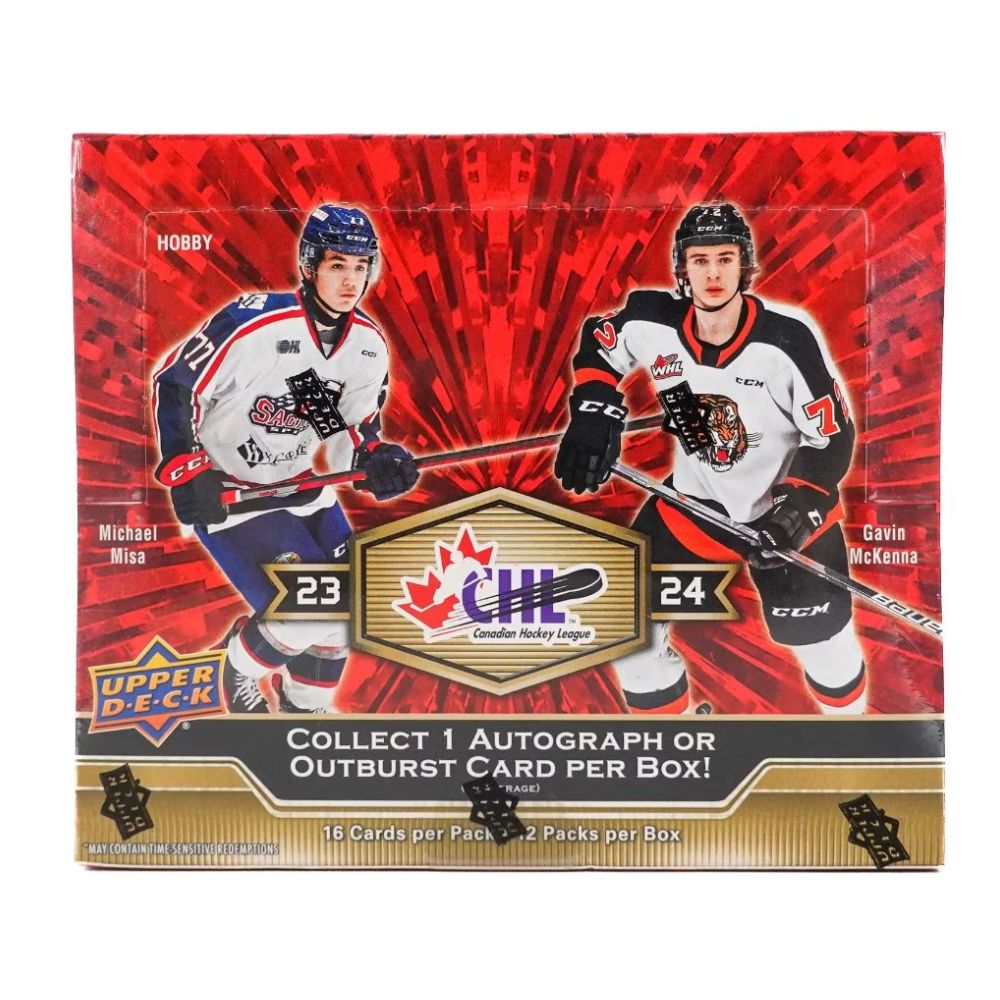 2023-24 Upper Deck CHL Hobby Box