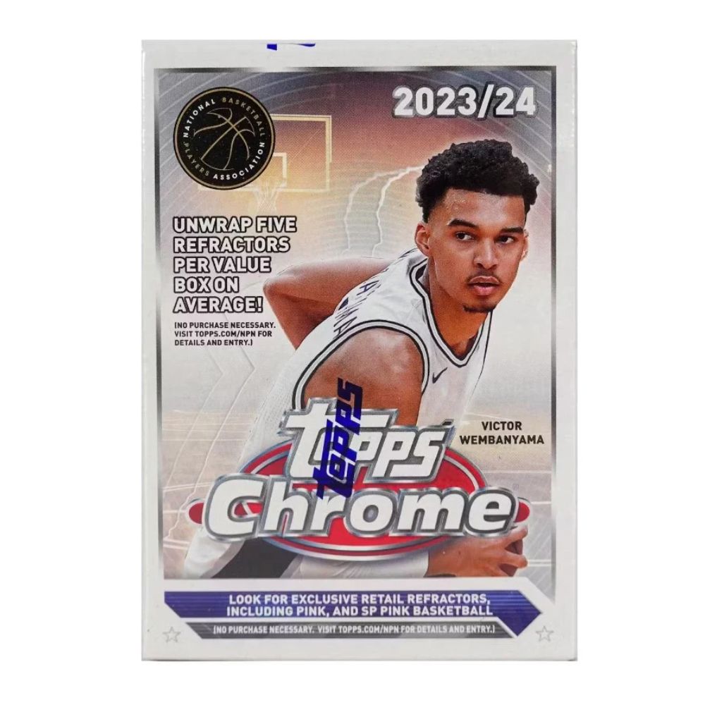 2023-24 Topps Chrome Basketball Blaster Box