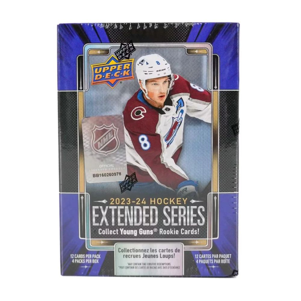 2023/24 Upper Deck Extended Series Hockey 4-Pack Blaster Box