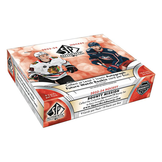 2023-24 Upper Deck SP Authentic Hockey Hobby Box