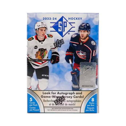 2023-24 Upper Deck SP Hockey 8-Pack Blaster Box