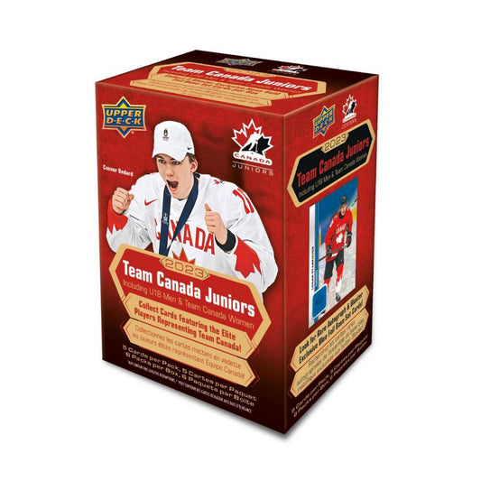 2023 Upper Deck Team Canada Juniors Hockey Blaster Box