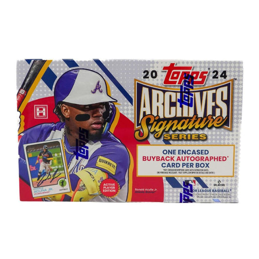 2024 Topps Archives Signature Series Baseball - Active Player Edition