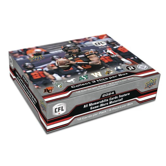 2024 Upper Deck CFL Football Hobby Box