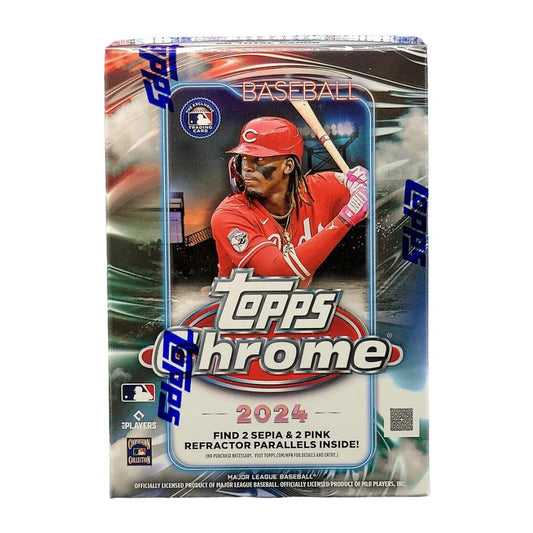 2024 Topps Chrome Baseball 7-Pack Blaster Box