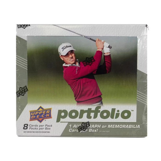 2024 Upper Deck Portfolio Golf Hobby Box