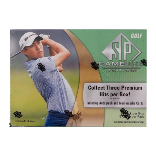 2024 Upper Deck SP Game Used Golf Hobby Box