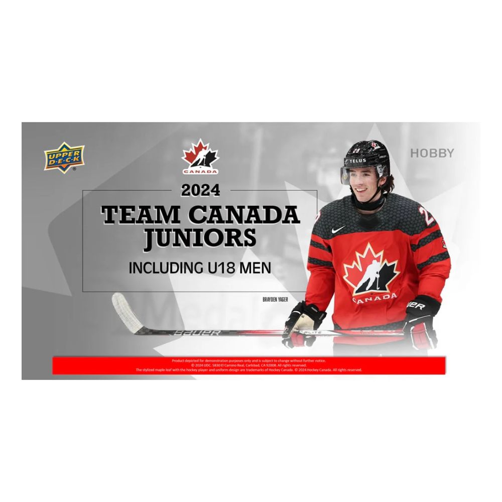 2024 Upper Deck Team Canada Juniors Hockey Hobby Box