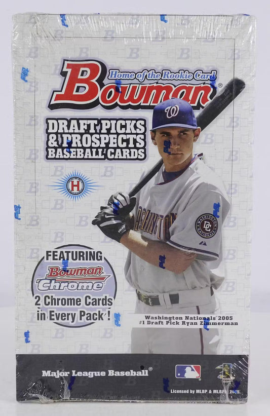 2005 Bowman Baseball Home Of The Rookie