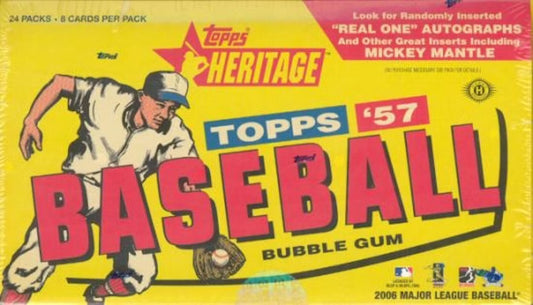 2006 Topps Heritage Baseball Hobby Box