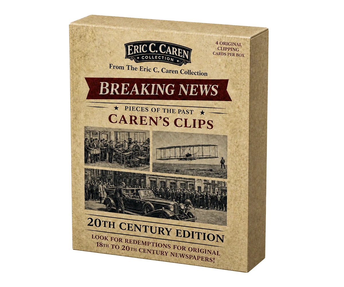 2026 Pieces of the Past Caren's Clips 20th Century Edition Box