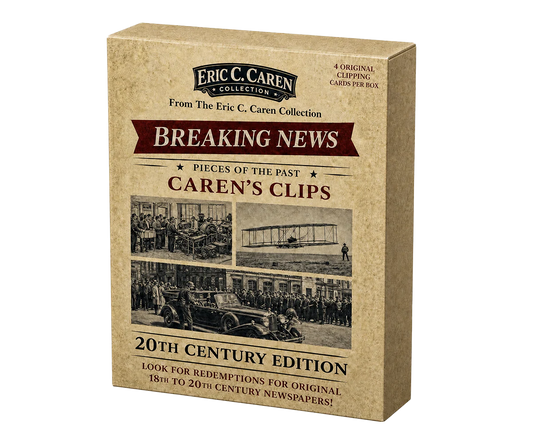 2026 Pieces of the Past Caren's Clips 20th Century Edition Box