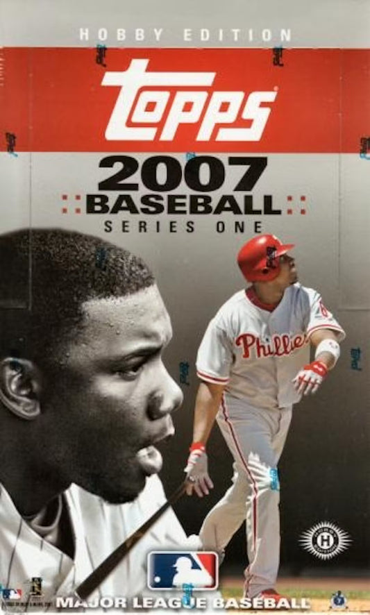 2007 Topps Series 1 Baseball Hobby Box