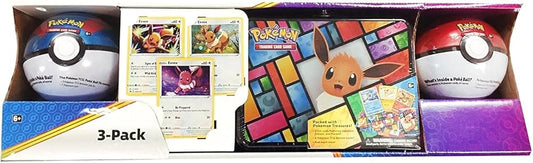 Pokémon Collector's Chest + Pokeball + Premier Ball + 3 Eevee Promo Cards