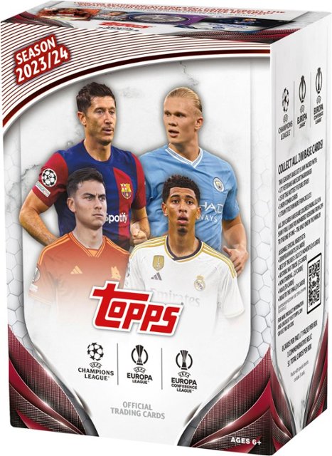 2023-24 TOPPS UEFA COMPETITIONS SOCCER BLASTER BOX