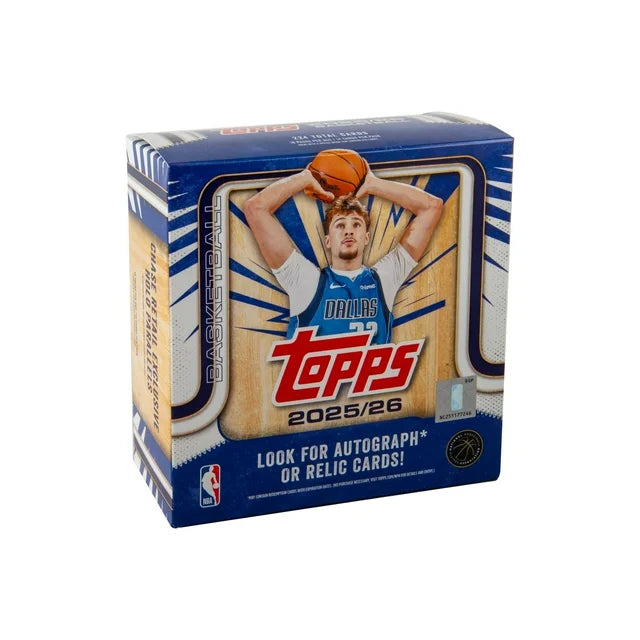 2025-26 Topps Basketball Factory Sealed Mega Box