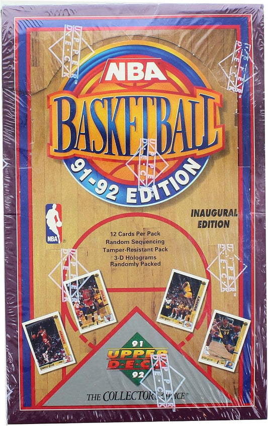 1991 Upper Deck Basketball Hobby Box
