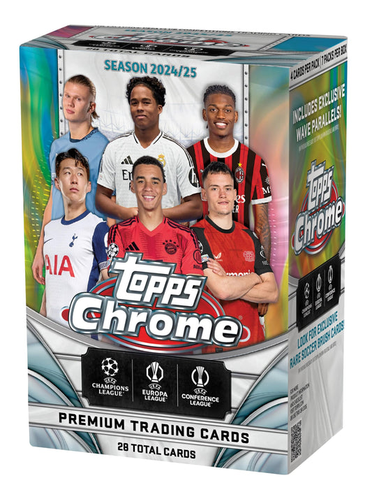 2024-25 Topps Chrome Soccer Champions League Value Box