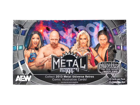 2025 All Elite Wrestling Metal Universe Hobby Box