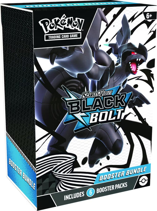 Pokémon TCG: Scarlet & Violet-Black Bolt Booster Bundle (6 Packs)