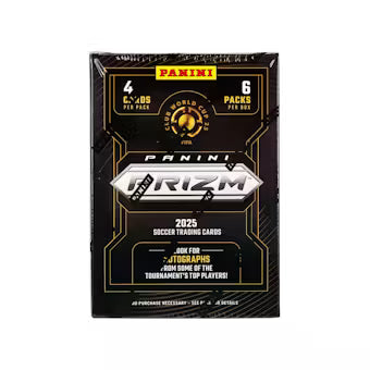2025 Panini Prizm FIFA Club World Cup Soccer Blaster Box