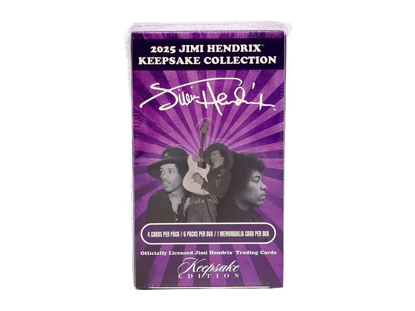 2025 Jimi Hendrix Keepsake Premiere Edition Hobby Box