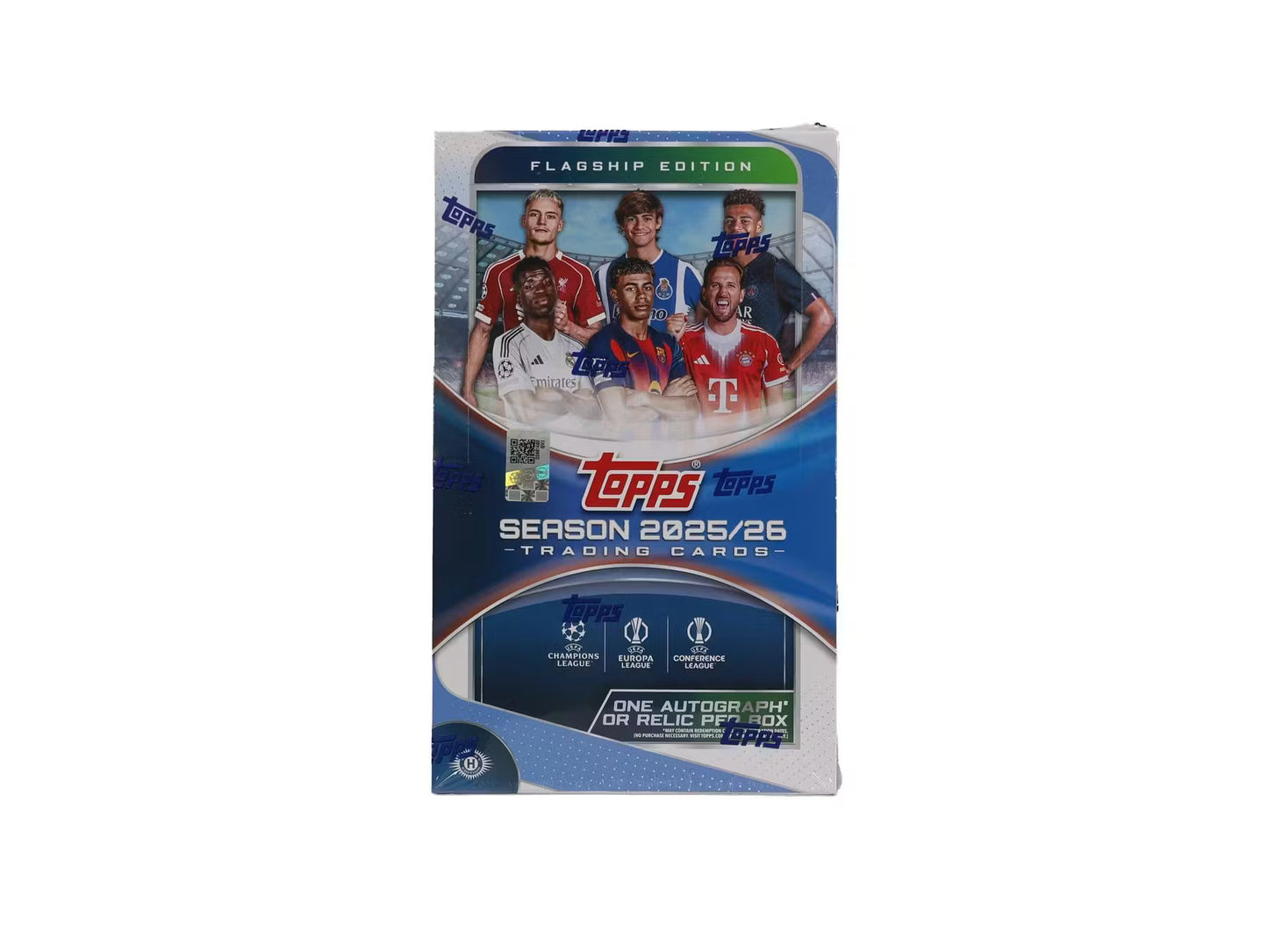2025/26 Topps UEFA Club Competitions Soccer Hobby Box