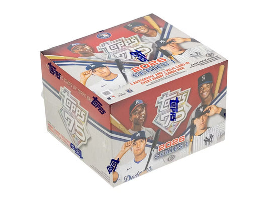 2026 Topps Series 1 Baseball Jumbo Hobby Box