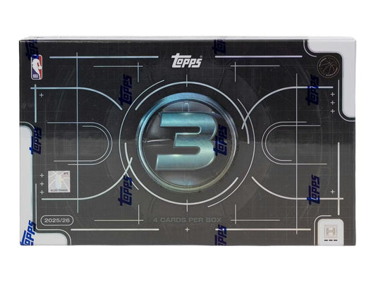 2025-26 Topps Three Basketball Hobby Box