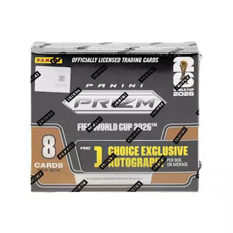 2026 Panini Prizm FIFA World Cup Soccer Choice Box