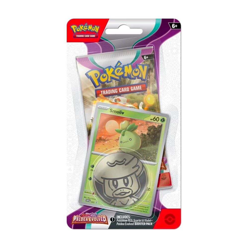 PokémonScarlet & Violet - Paldea Evolved - Checklane Blister Pack