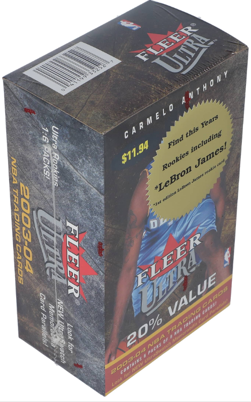 2003-04 Fleer Ultra Basketball Blaster Box