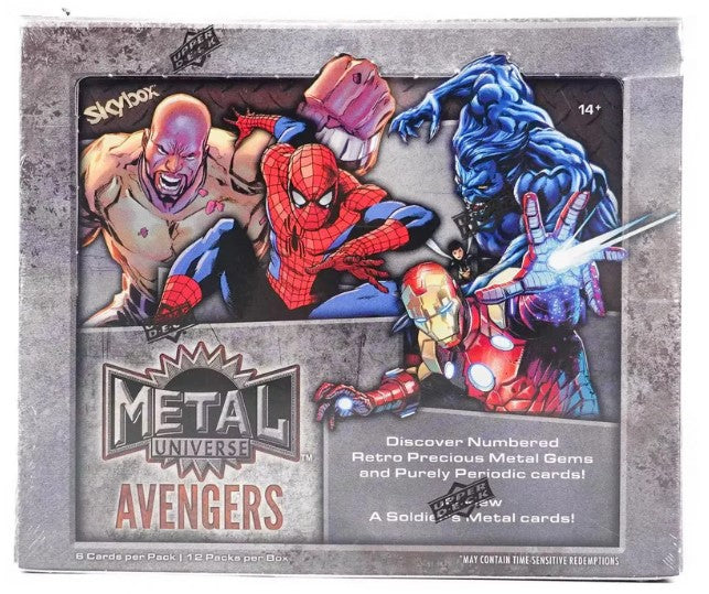 2024 Upper Deck Marvel Metal Universe Avengers Hobby Box