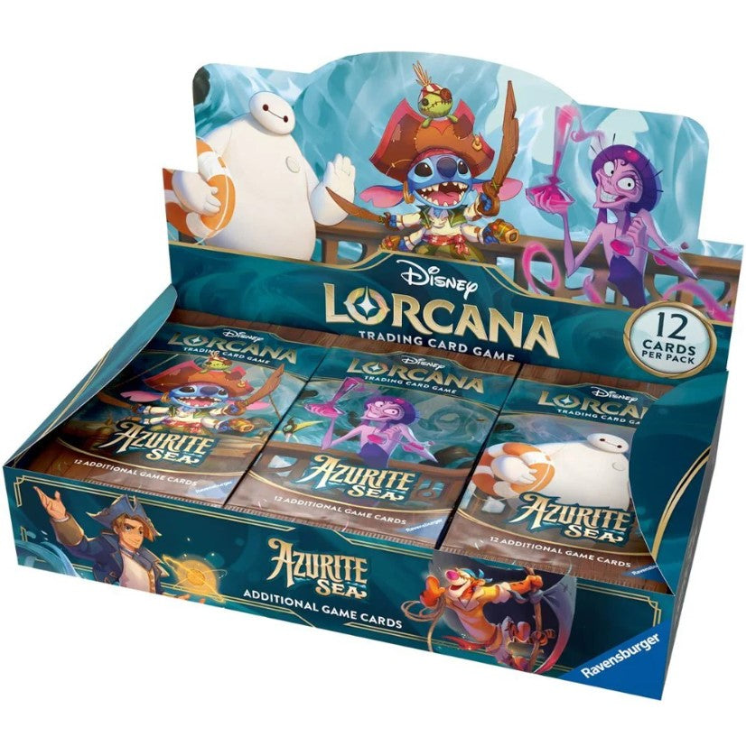 Disney Lorcana: Azurite Sea Booster Box - Azurite Sea