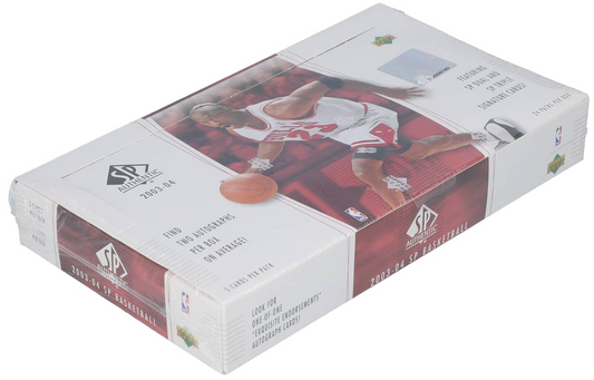 2003-04 Upper Deck SP Authentic Basketball Hobby Box